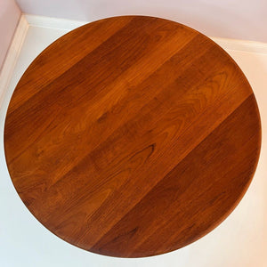 Runder Couchtisch Teak von Niels Bach