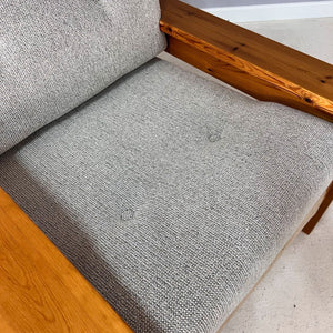 Safari Sessel creme Leinen