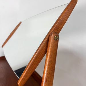 Schminktisch Teak mit Spiegel von Svend Aage Madsen