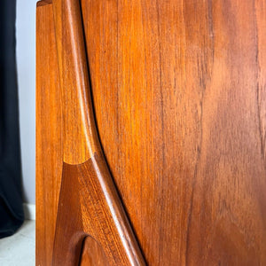 Schminktisch Teak mit Spiegel von Svend Aage Madsen