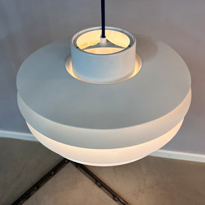 Lamellenlampe Modell Verona weiß von Svend Middelboe für Thorn