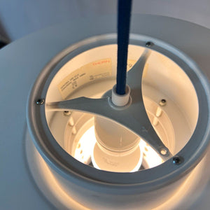 Lamellenlampe Modell Verona weiß von Svend Middelboe für Thorn