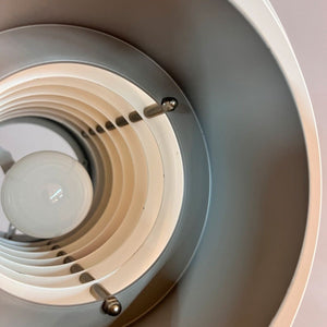 Lamellenlampe Modell Verona weiß von Svend Middelboe für Thorn