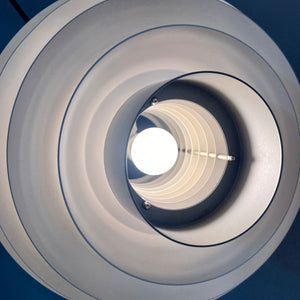 Lamellenlampe Modell Verona weiß von Svend Middelboe für Thorn