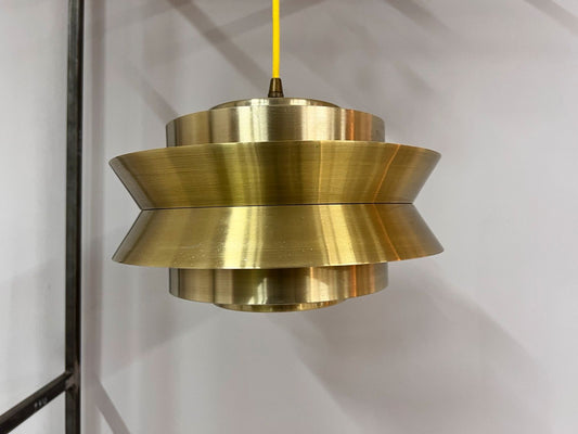 Lamellenlampe gold gelb von Carl Thore