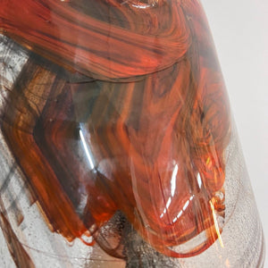 Set: 2x Wandlampe orange Glas von Per Lütken für Holmegaard