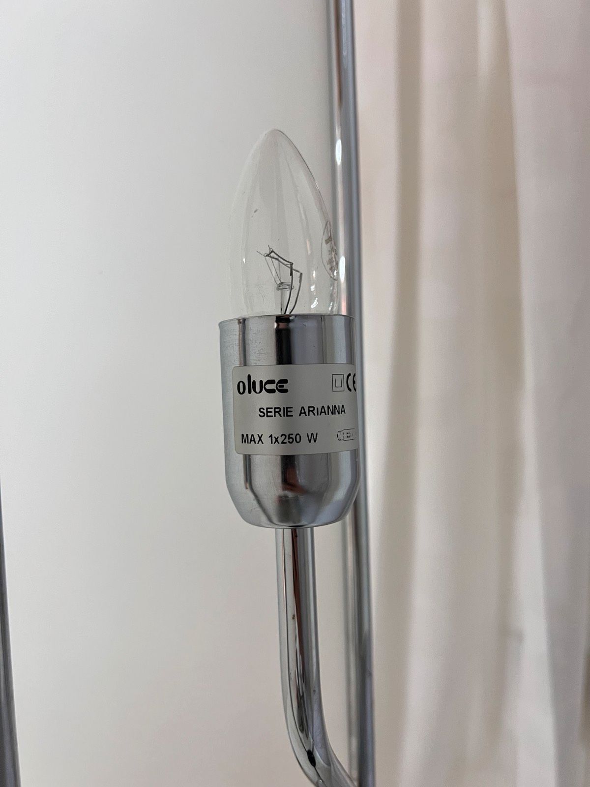 Stehlampe "Arianna" von Bruno Gecchelin für Oluce Italien