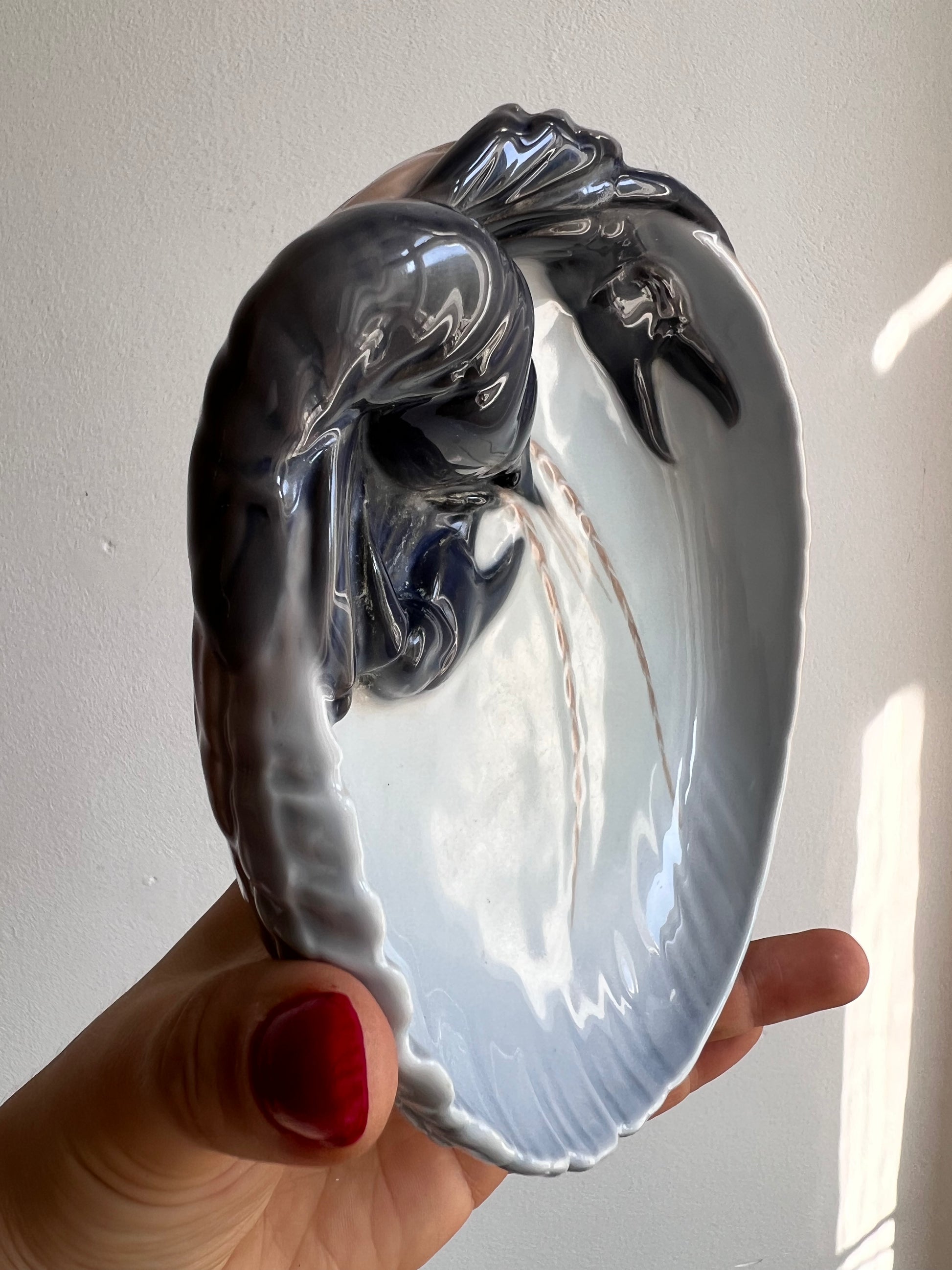 Schale Hummer Typ 3277 ∅ 16,5 cm von Erik Nielsen für Royal Copenhagen