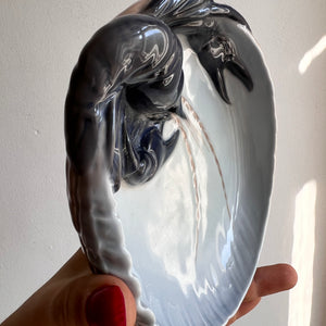 Schale Hummer Typ 3277 ∅ 16,5 cm von Erik Nielsen für Royal Copenhagen
