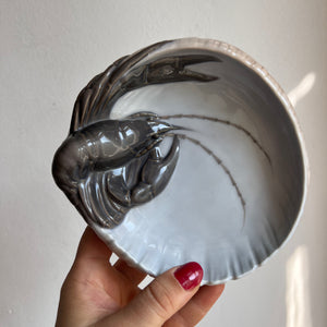 Schale Hummer Typ 3277 ∅ 16,5 cm von Erik Nielsen für Royal Copenhagen