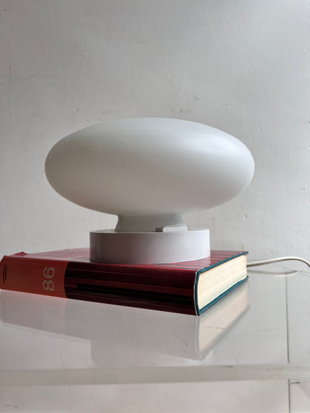 "UFO 1" Tischlampe Opalglas 70er Jahre