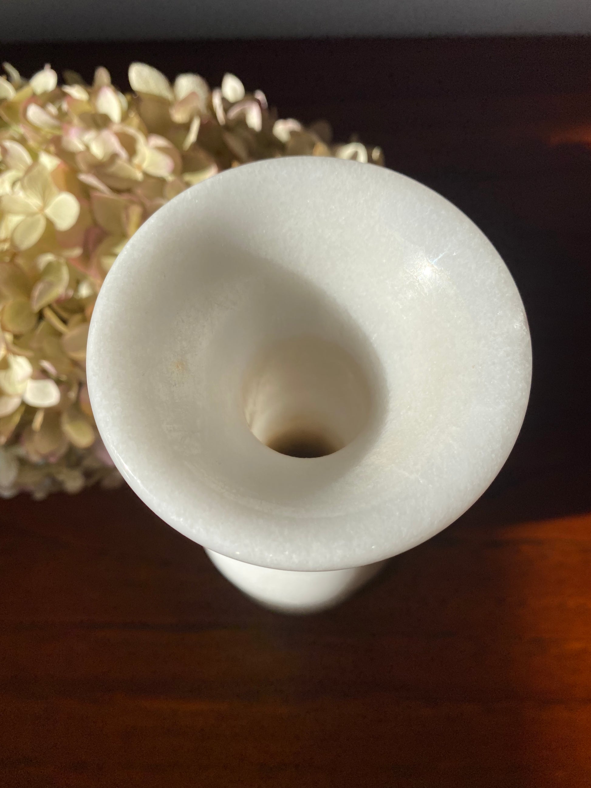 Vase Sabin aus Marmor