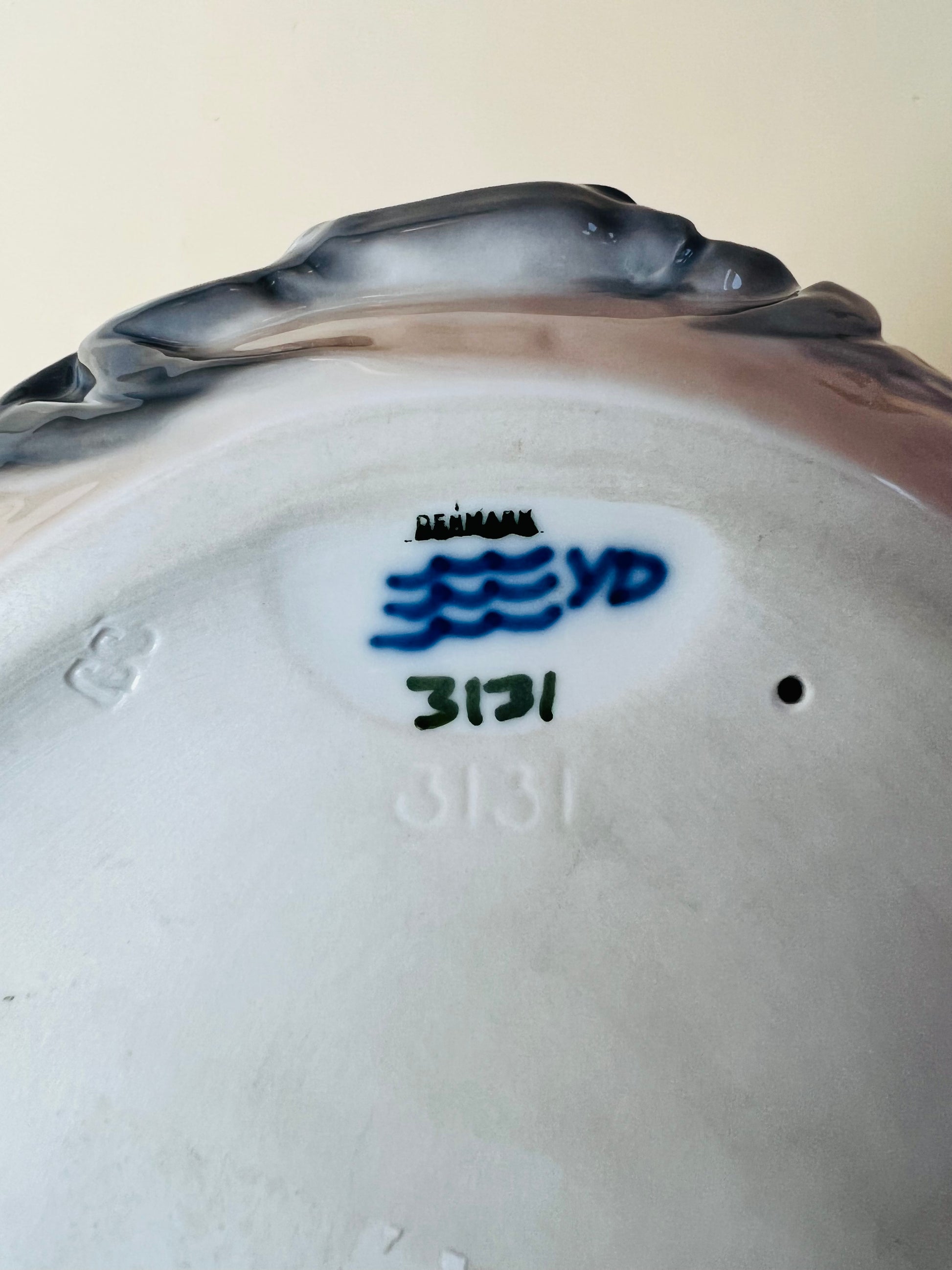 Schale Krebs Typ 3131 von Jorgen Balslov für Royal Copenhagen