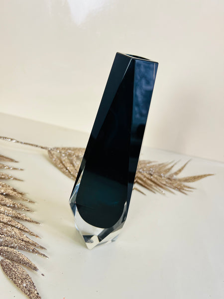 "Veron" Kristall-Glas Vase/ Blockvase
