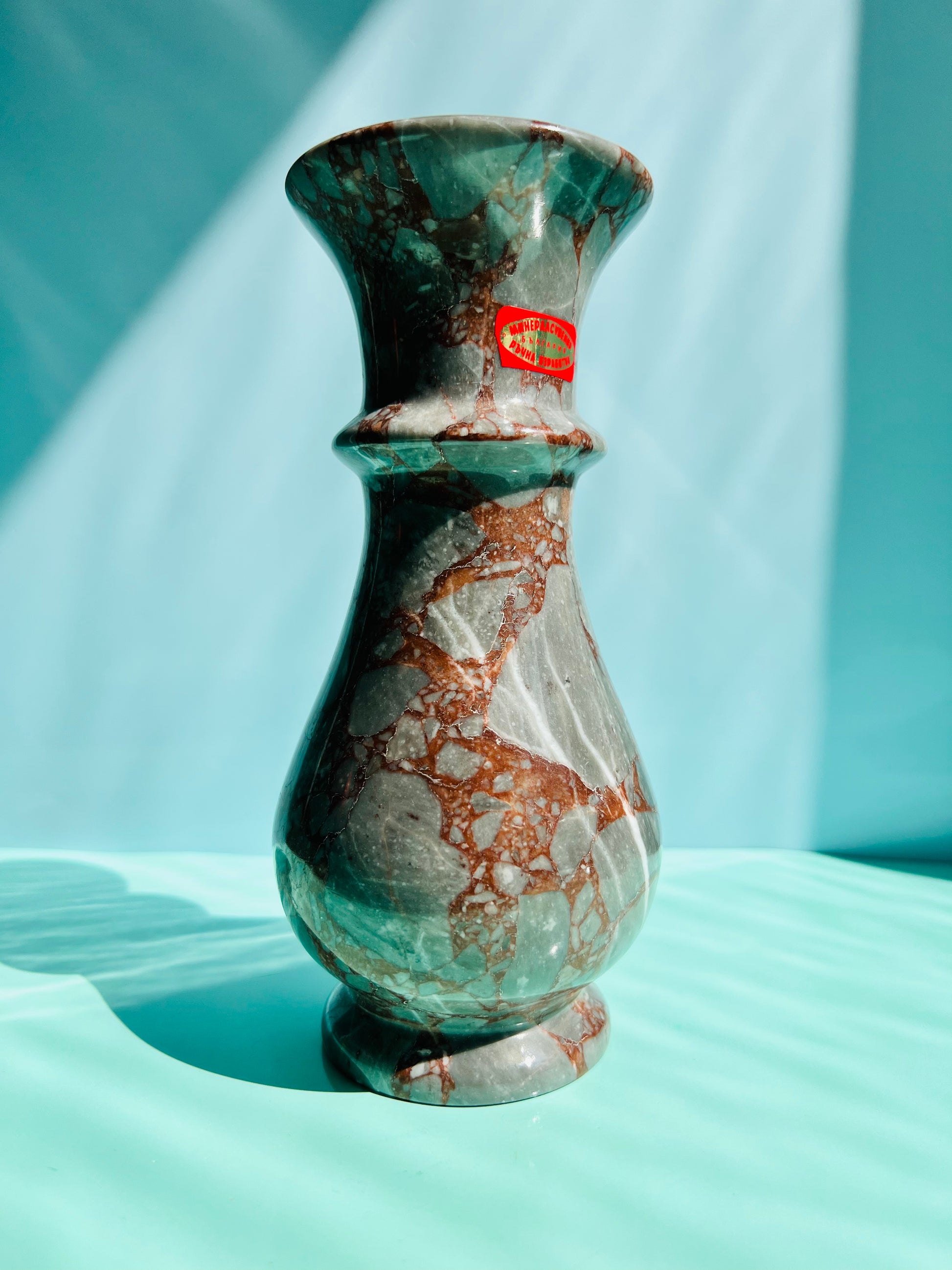 Vase Stoned aus Marmor – Frau Wunderwald