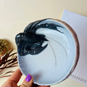 Schale Hummer Typ 3277 ∅ 16,5 cm von Erik Nielsen für Royal Copenhagen