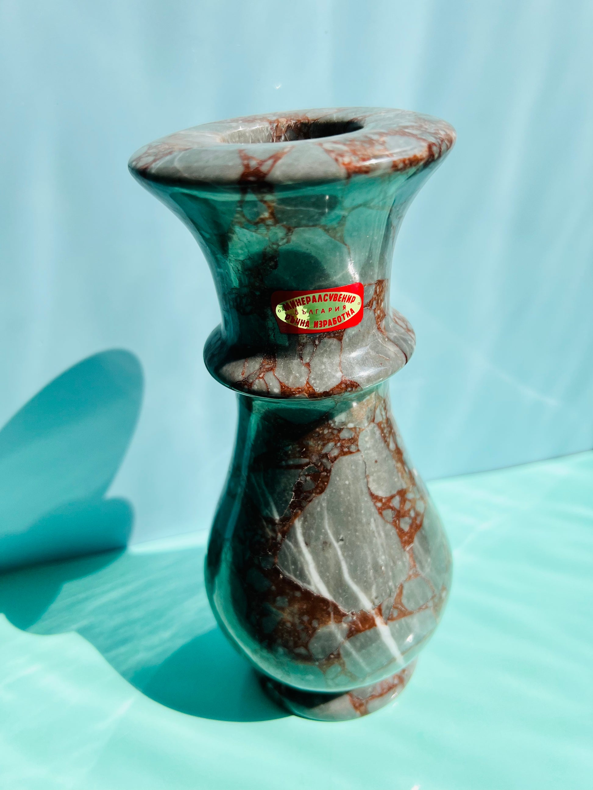 Vase Stoned aus Marmor