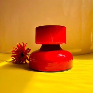 Vase Gloria rot von Holmegaard