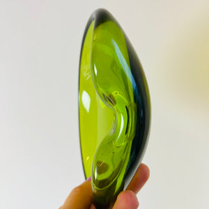 Schale grün von Holmegaard