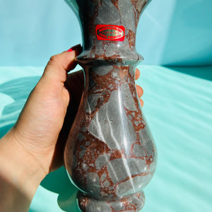 Vase Stoned aus Marmor