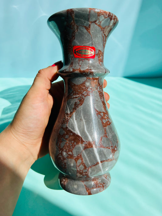 Vase "Stoned" aus Marmor